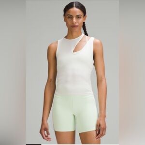Lululemon Shoulder Cut-Out Yoga Tank - Light Green - NWT